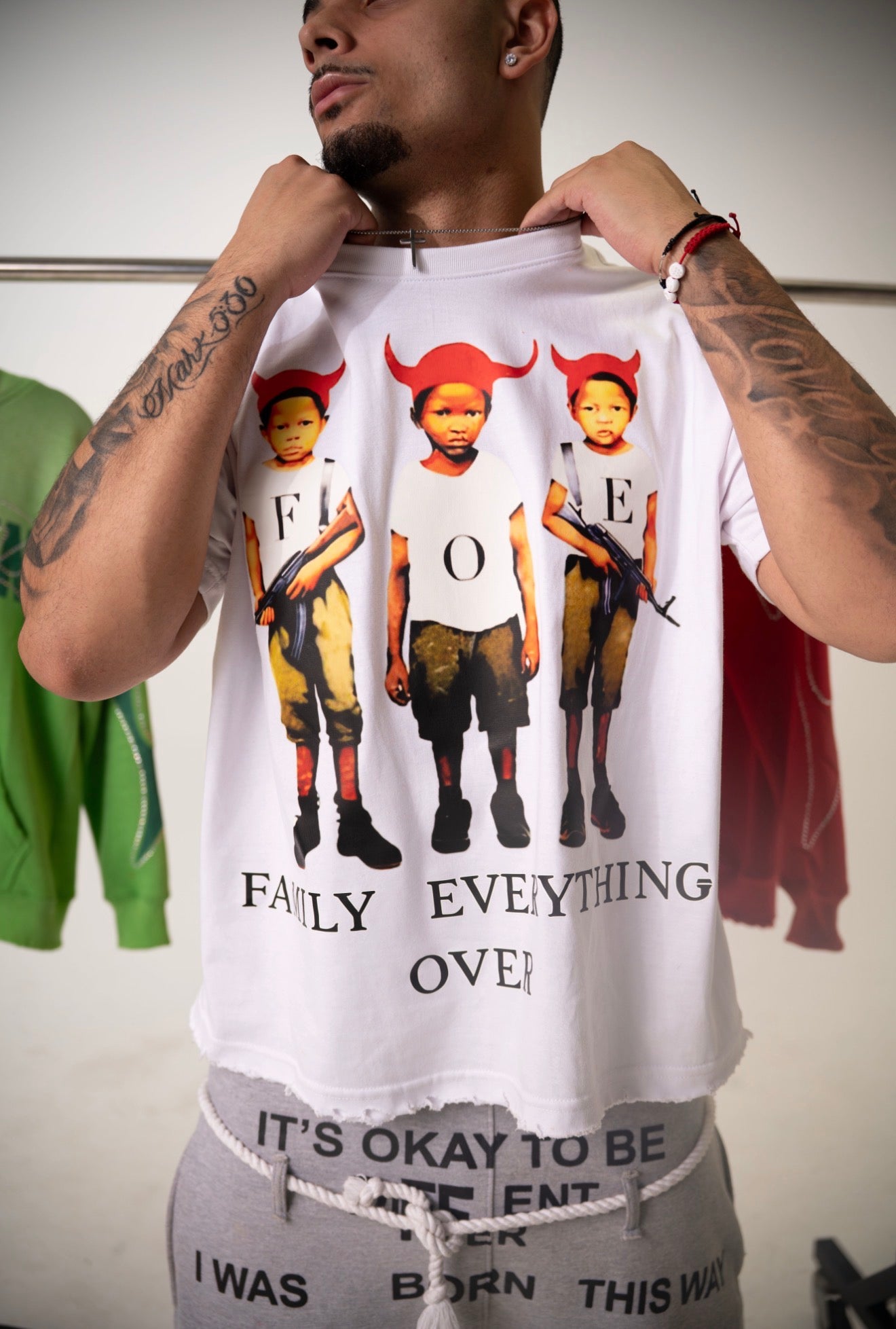 White "FOE Shirt"