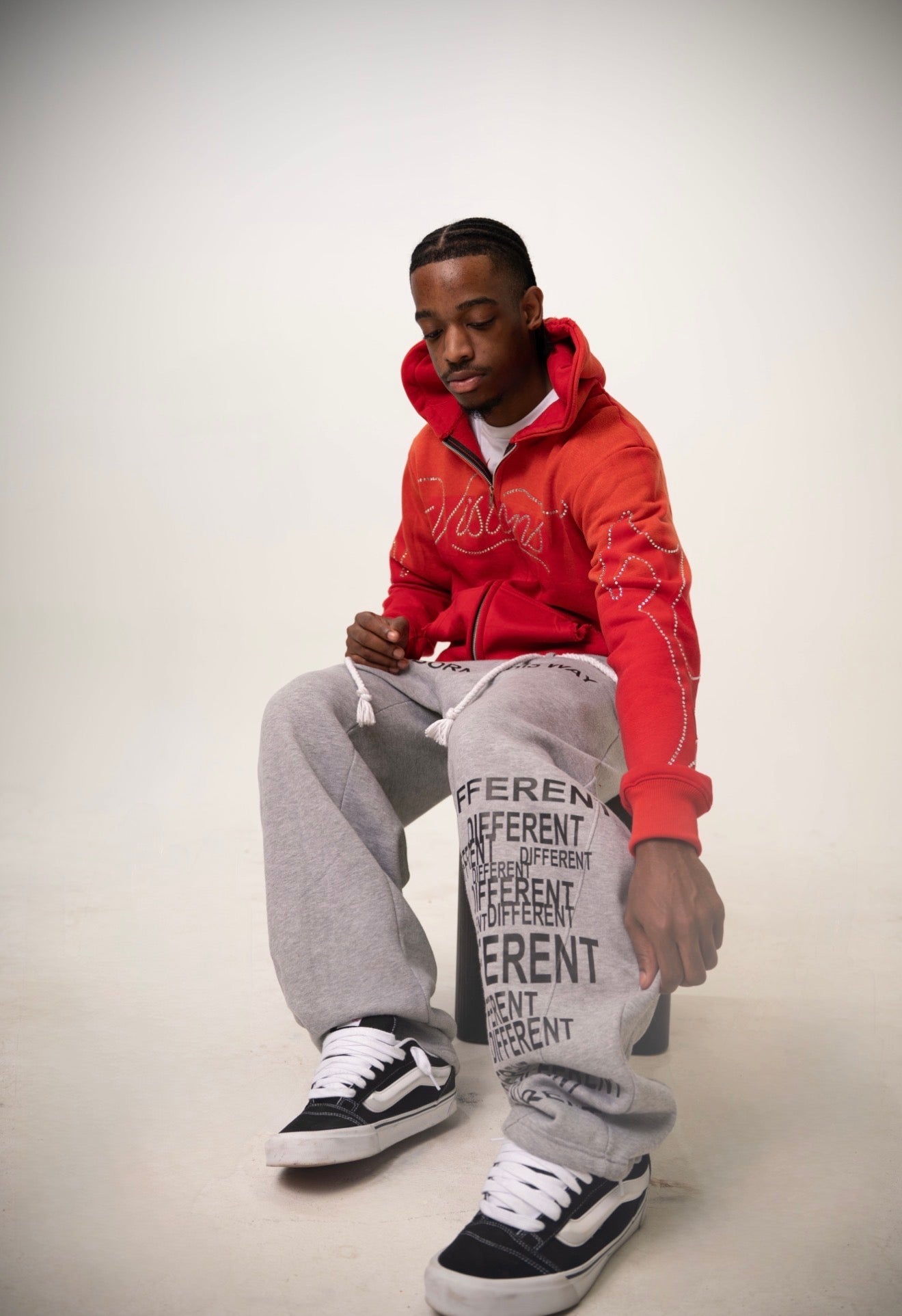 Grey "It's Okay To Be Different Sweats"