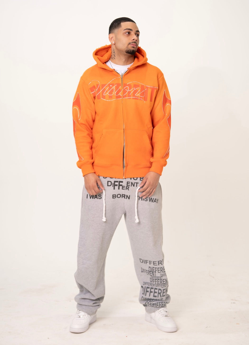 Orange "Different Visions Zip"