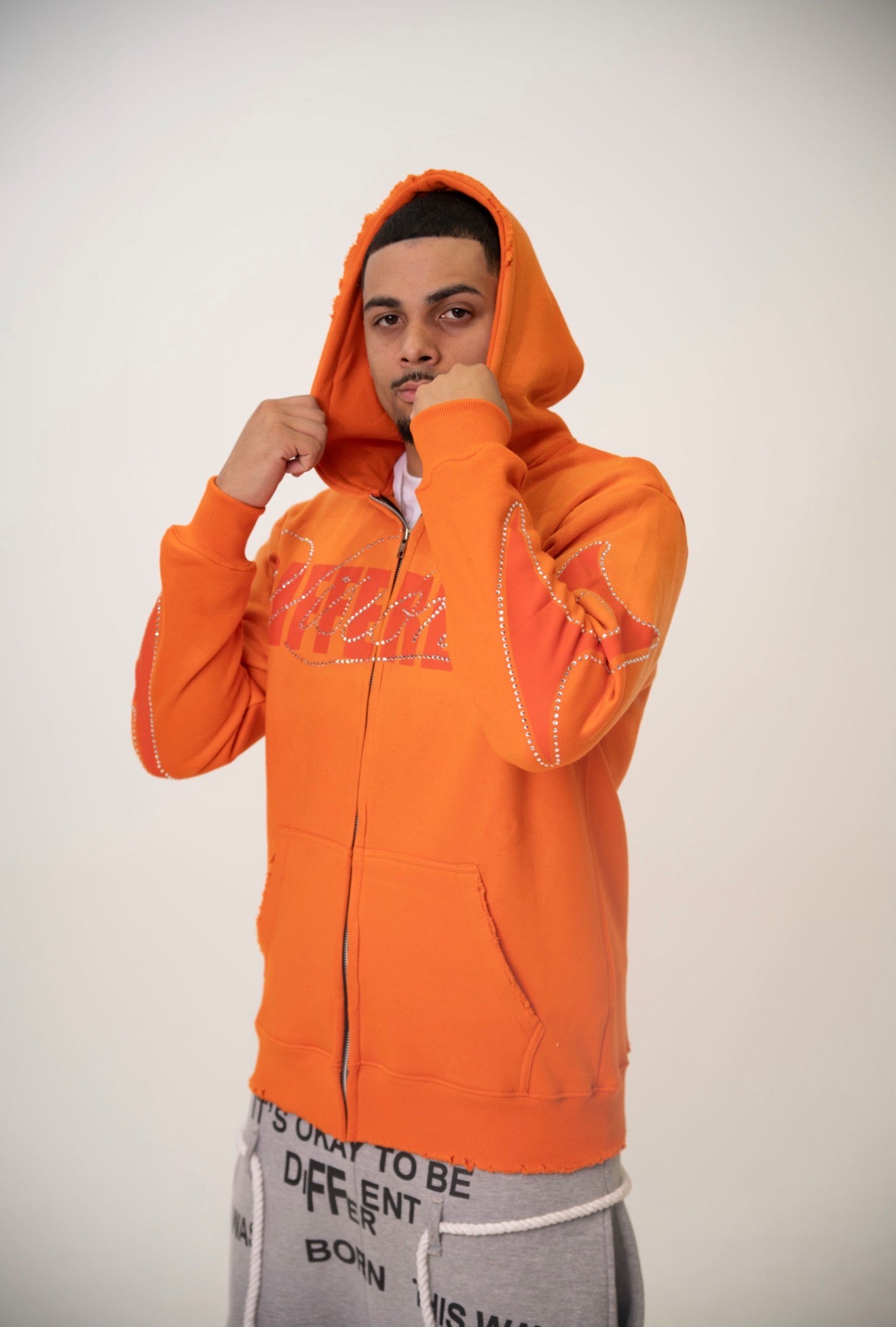 Orange "Different Visions Zip"