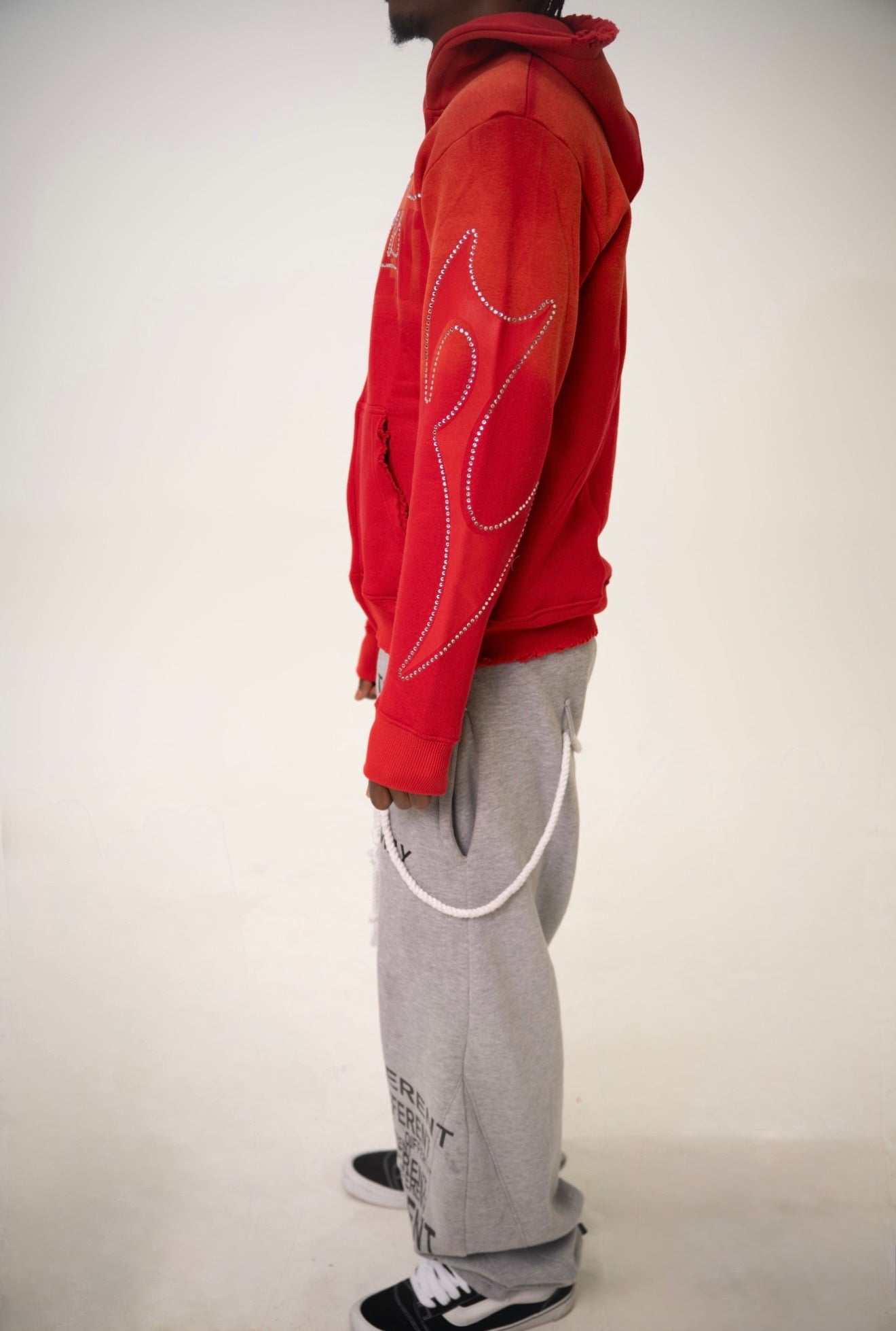 Red "Different Visions Zip"